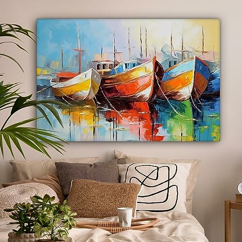 MuchoWow Wandbilder Groß 120x80 cm