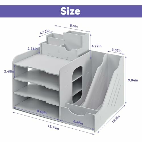 HMXLJJY Briefablage Organizer