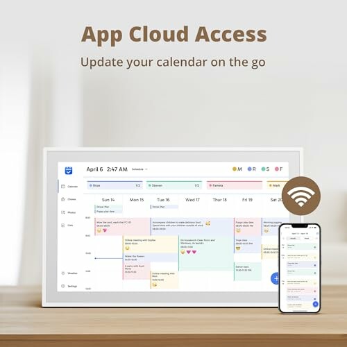 Dragon Touch 15.6'' Digitaler Kalender