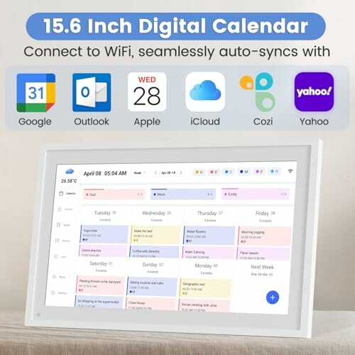 HoziRes Digitaler Kalender