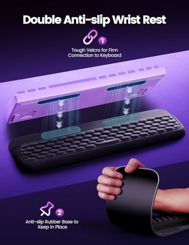 VAYDEER Tastatur-Handgelenkauflage