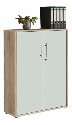 Abschliessbare Regalwand